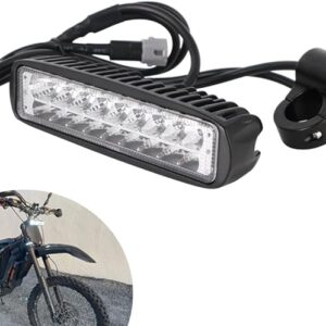 Headlight for Surron,Front Light 50W Widen Headlamp with Control Switch for Dirt Bike Surron Light Bee X/Light Bee S/X160/X260